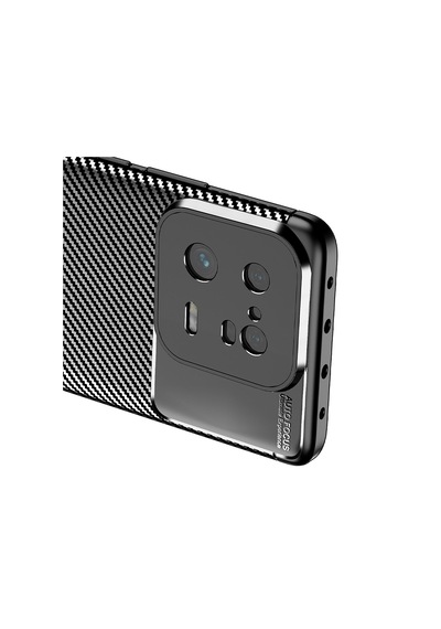 Xiaomi Uyumlu Mi 13 Pro Kılıf Zore Karbon Görünümlü Negro Silikon Kapak