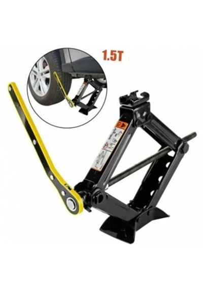 1.5 Ton Cırcır Kollu Mekanik Araç Krikosu Pratik Lastik Değişim Ve Oto Bakım Krikosu