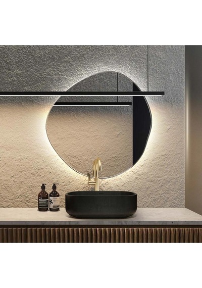 Flora Fuen Banyo Led Işıklı Makyaj Lavabo Aynası Cam