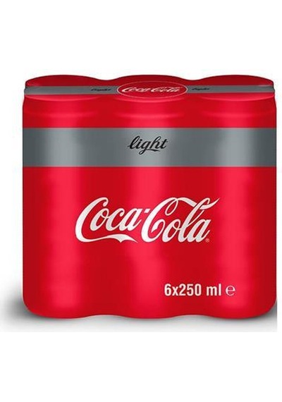 Coca Cola Light Kutu 6 x 250 ML