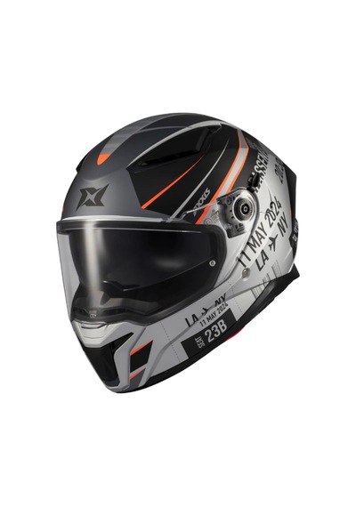 Panther Sv Kask Passenger A1 Black Grey Matt Çok Renkli