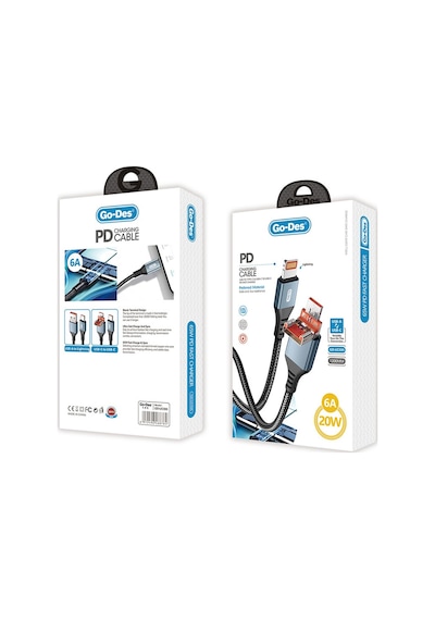 Go Des GD-UC595 Lightning To Type-C 20 W 1.2 M Kablo