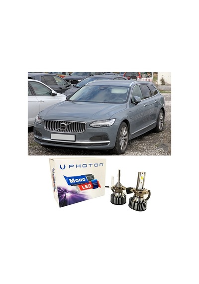 Volvo V90 Uzun Far Ampulü H11 Mono Yeni Seri Beyaz 2016-2022