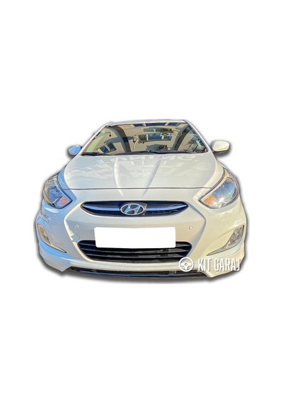 Hyundai Accent 2011-2018 Ön Ek Plastik Boyasız