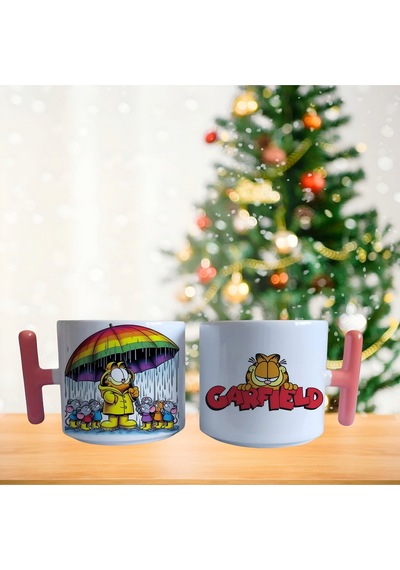 Garfield Kupa Bardak Tek Adet 0161 Çok Renkli