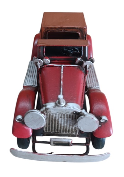 El İşçiliği Görünümlü Antika Model Araç 17x7