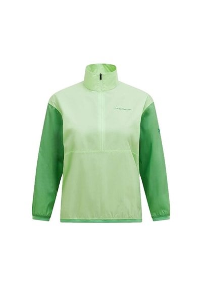Peak Performance Half Zip Wind Jacket W Kadın Günlük Sweatshirt G80203020t Yeşil