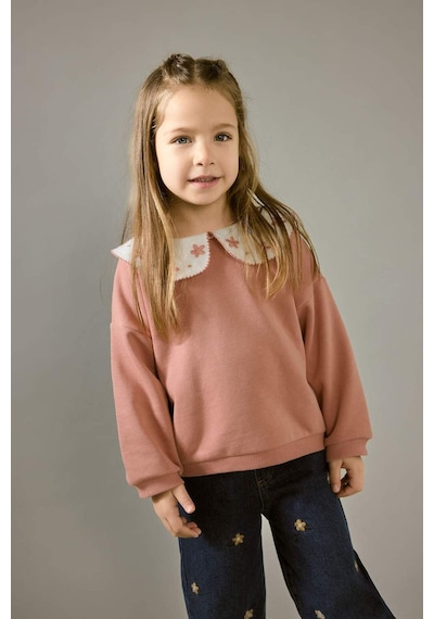 Defacto Kız Bebek Oversize Geniş Kalıp Büyük Yaka Çiçekli İçi Yumuşak Tüylü Sweatshirt G6838a525cwpn10 Pembe-pn10 Defacto Kız Bebek Oversize Geniş Kalıp Büyük Yaka Çiçekli İçi Yumuşak Tüylü Sweatshirt G6838a525cwpn10 Pembe-pn10