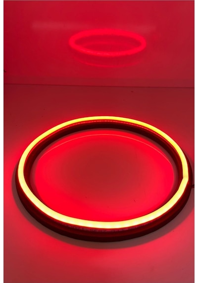 16 Cm Neon Kırmızı Midrange Kasnağı