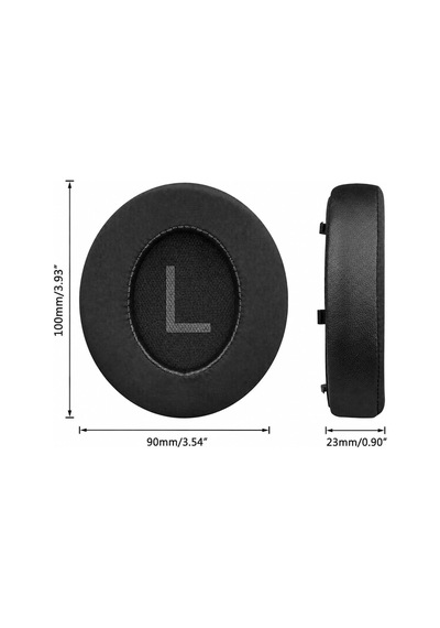 Anker Soundcore Space İçin Q45 İle Uyumlu Soğutucu Jel Kulaklık Yastığı, Hafızalı Köpük Yedek Ped, Serinletici Kumaş/suni Deri Kulaklık Süngeri Q45 Soğutucu Jel - Kumaş