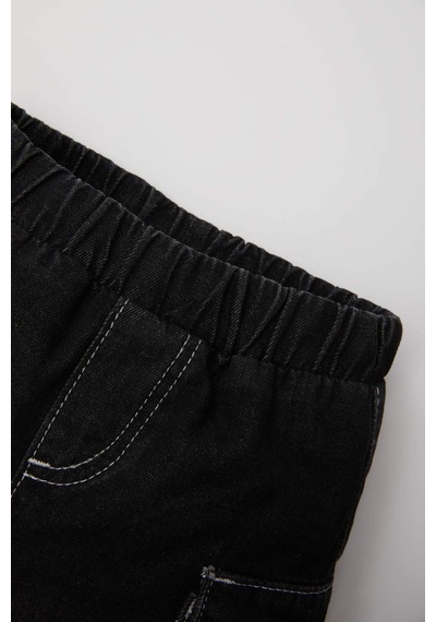 Defacto Erkek Bebek Jean Şort B6750A524SMNM36 Çok Renkli