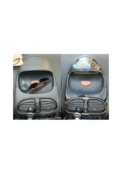 Emr Garage Peugeot 206 Torpido, Konsol, Trim, Göğüs Kaplama Seti Piano Black Renk