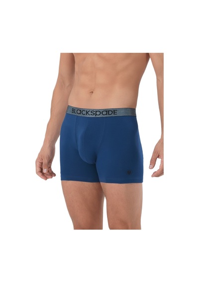 Blackspade Erkek Boxer 3'lü Paket Modern Basics 9473 Gri Melanj