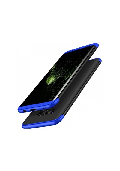 Ceponya Samsung Uyumlu Galaxy S8 Plus Kılıf Kamera Korumalı 360 Tam Koru