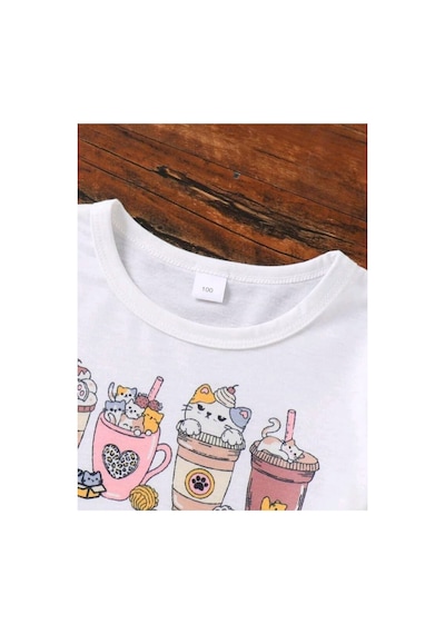 Stil-x Yeniz Sezon 3' Lü Takım Kız Çocuk Tshirt, Çok Renkli, %100 Pamuk Çok Renkli-7