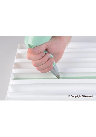 32.145.87.0065 Silikomart Modular Flex Wave Silikon Kalıp Kahverengi