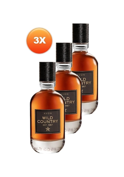 Avon Wild Country Erkek Parfüm EDT 3 x 75 ML