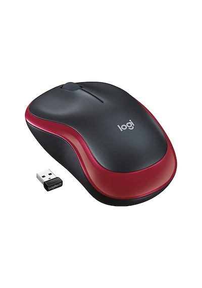 Logıtech M185 Kablosuz Kırmızı Mouse