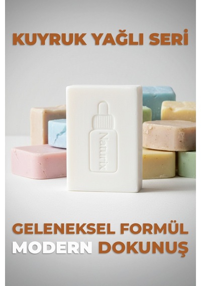 Kuyruk Yağlı Onarıcı Sabun 100 Gr 12 Doğal Aktifli İçerik Nemlendirici Ve Besleyici Etki Fresh