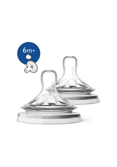 Philips Avent Natural Biberon Emziği +6 Ay 2li