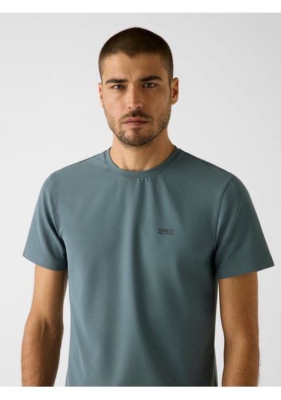 Guess M6rı19kd202 Ss Cn New Tech Stretch Erkek Tişört Mavi