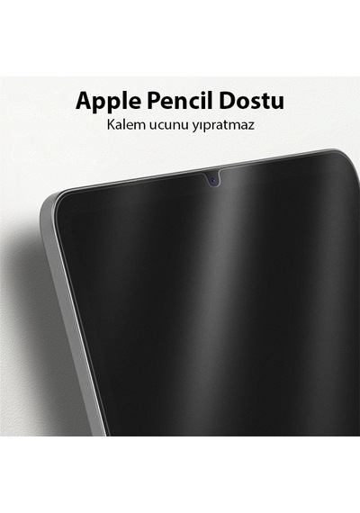 Ally Apple Uyumlu iPad Mini 6 Paper Like Film Darbe Emici Pet Ekran Koruyucu