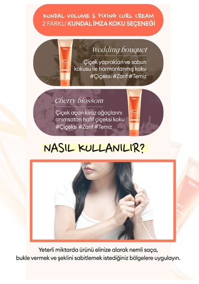 Kundal Wedding Bouquet Volume & Fixing Curl Cream 130 ML