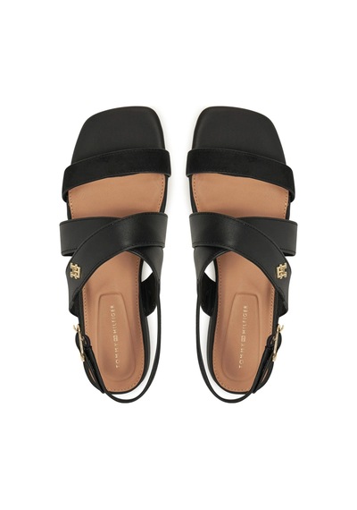 Tommy Hilfiger Tommy Hılfıger Kadın Sandalet Fw0fw08507-bds Siyah