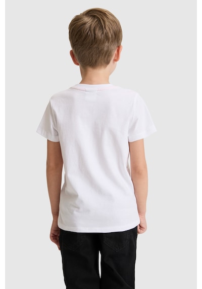 U.s. Polo Assn. Erkek Çocuk Beyaz Tişört 50327025-vr013