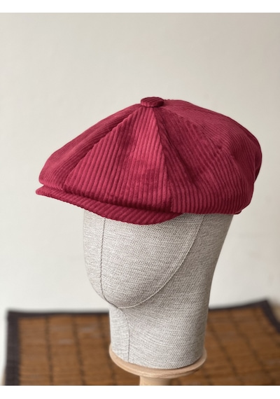 Kışlık Kadife Ingiliz Kasket Peaky Blinders Model Erkek Kasket Dökümlü Kadife Kasket Unisex
