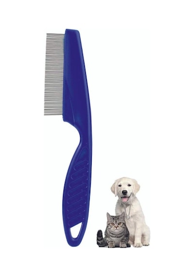 1 Adet Kedi Köpek Saplı Tüy Bit Pire Toplayıcı Toplama Temizleme Tarağı Tarak Bit Pire Temizleme
