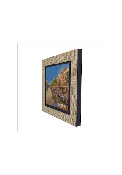 Amsterdam Görseli Baskılı Mdf Magnet 7x7 20