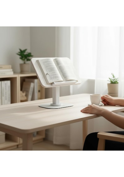 Ayarlanabilir Tablet Ve Kitap Okuma Standı, Katlanabilir Masaüstü Tutucu, Ergonomik Tasarım, Sa
