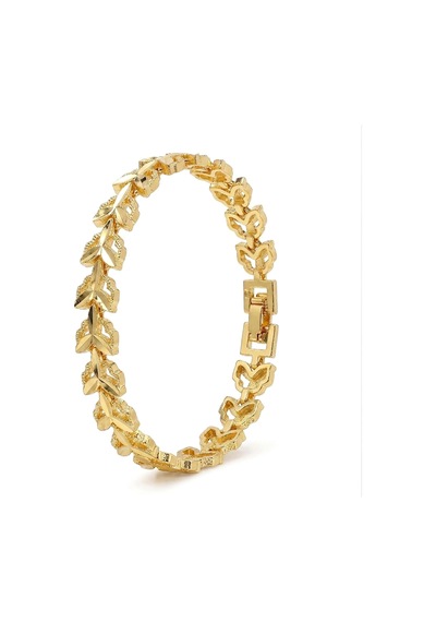 Moncuk Design Laurel 24k Gold Kaplama 8 Mm Kadın Bileklik 3351kbv5d5 Sarı