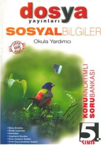 5.Sınıf Sosyal Bilgiler Konu-Soru Banksı Dosya Yayın