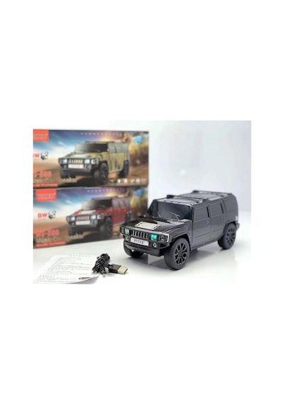 Ws-590 Hummer Oto Tasarımlı Bluetooth Hoparlör Sd Kart Usb Fm Radyolu Kablosuz Speaker