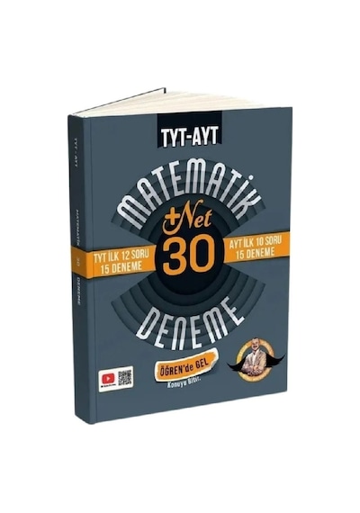 Bıyıklı Matematik 2025 Tyt Ayt Selim Yüksel 55 Günde Matematik +30 Net Deneme