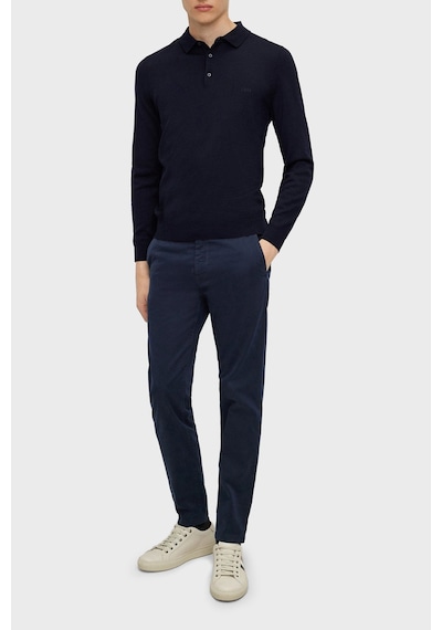 Boss Erkek Polo Yaka Kazak 50476357 404 Lacivert