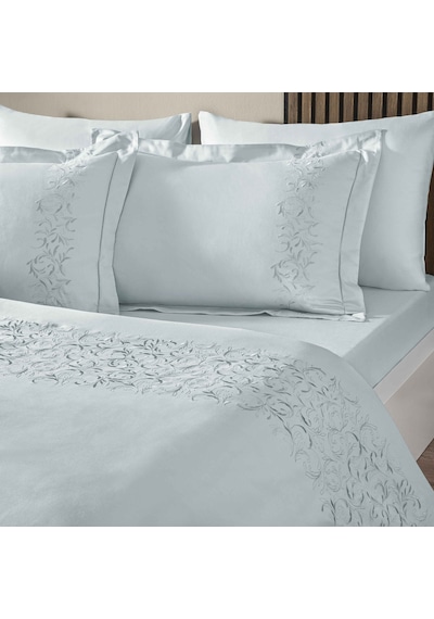 Linens Premium Velora Çift Kişilik Nevresim Takımı Mavi
