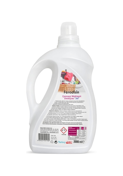 Çamaşır Makinesi Jel Deterjanı 2000 Ml - Gimdes Helal Sertifikalı 2 L