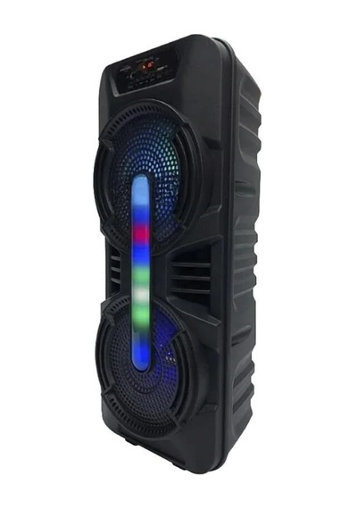 Parti Aleti Ses Ürünü Müzik Bluetooth Hoparlör Rgb Işıklı Mikrofonlu Gts-1702