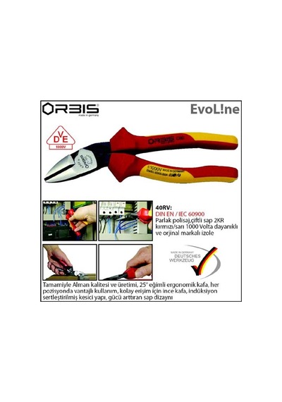 Orbis 21-180/40Rv Evocut Hd İzoleli Yan Keski 180Mm