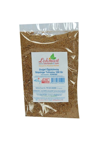 Süpürge U Doğal Öğütülmüş 100 Gr Paket