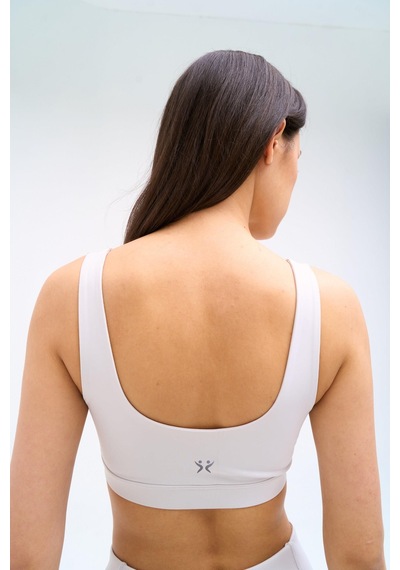 Normal People Uno - Spor Bra Activefit Kumaş Gri
