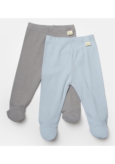 BabyCosy Organik 2 Li Patikli Pantolon Csyb9029 001