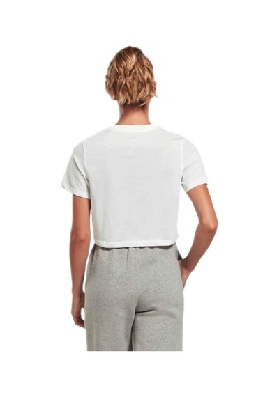 Reebok 101528788 Ii3221 Id Beyaz Kadın T-shirt Beyaz