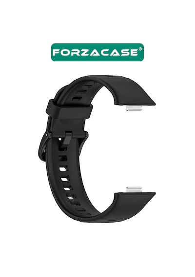 Forzacase Huawei Watch Fit 3 / 4 / 4 Pro İle Uyumlu Silikon Kordon Kayış - Fc1135