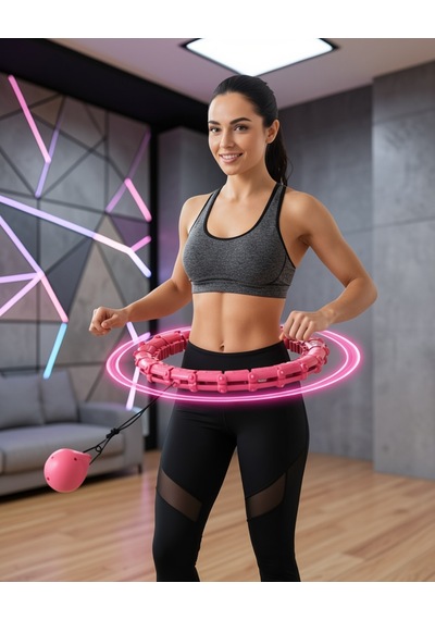 Akıllı Hula Hoop Çemberi Yp26, Ayarlanabilir 24 Parçalı