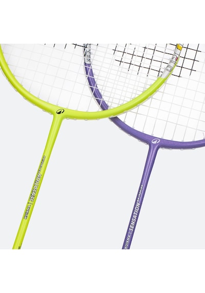 Kuıkma Çocuk Badminton Raketi - Sarı/mor - Br 190 Sensation Kid Set