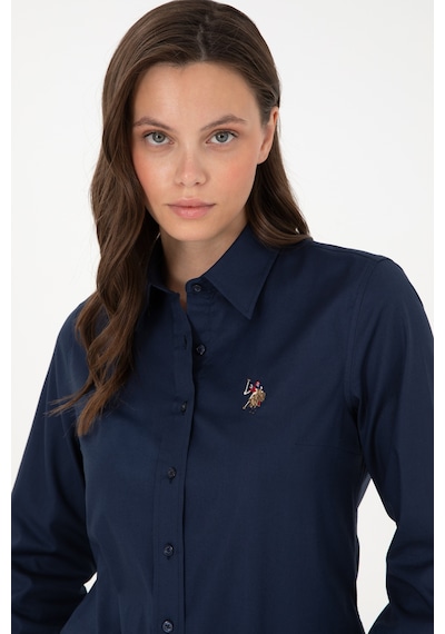 U.s. Polo Assn. Kadın Lacivert Gömlek Basic 50295710-vr033 Lacivert